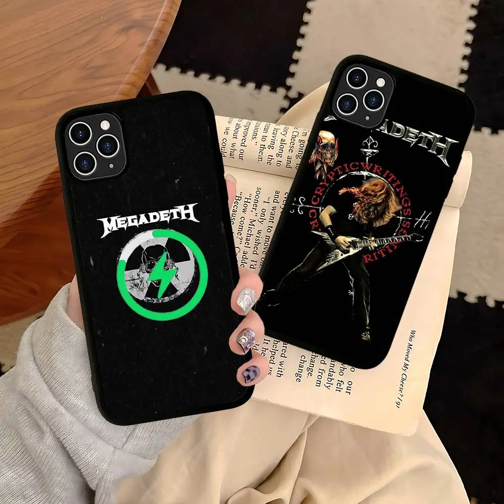 Funda de teléfono Band M-Megadeths, funda magnética para IPhone 16, 14, 13, 12, 11, 15 Pro Max Plus, funda de carga inalámbrica Magsafe - imagen 3