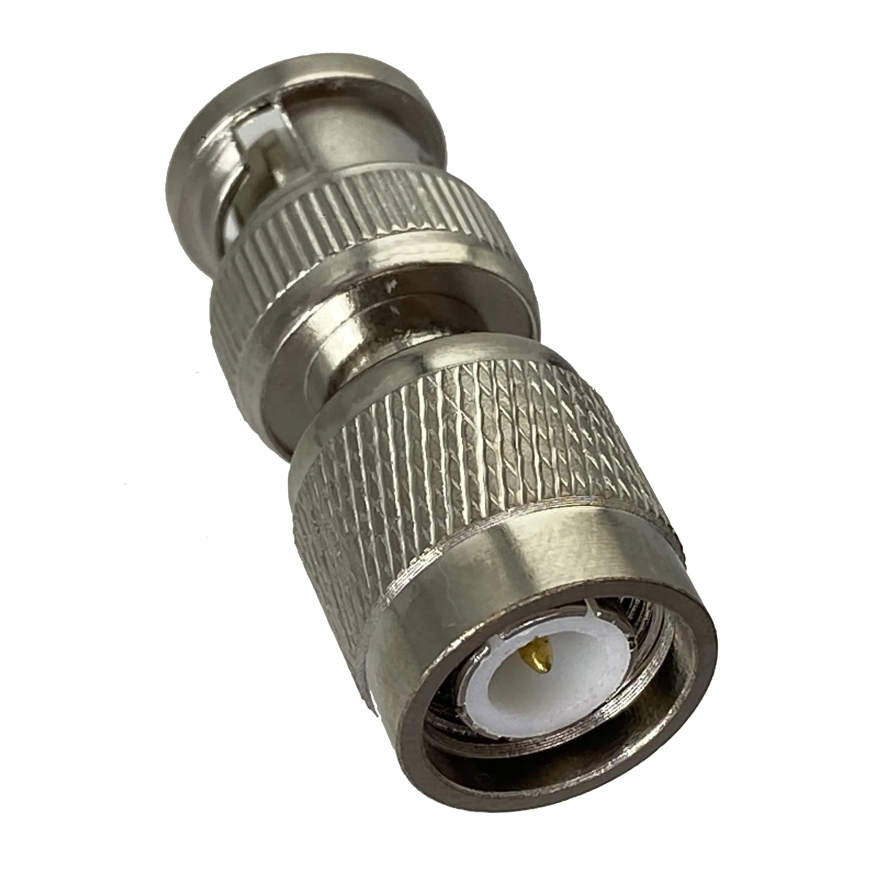 Adaptador de piezas BNC macho a TNC, conector Coaxial RF, terminales de cable recto, 1 ud. - imagen 3