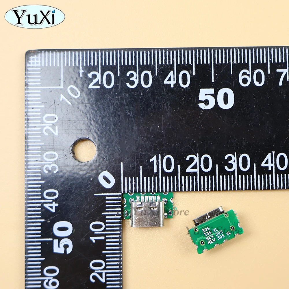 Puerto de carga USB tipo C para consola de juegos 3DS nuevo 3DS XL LL conector de interfaz de enchufe de carga enchufe trasero tipo C - imagen 5