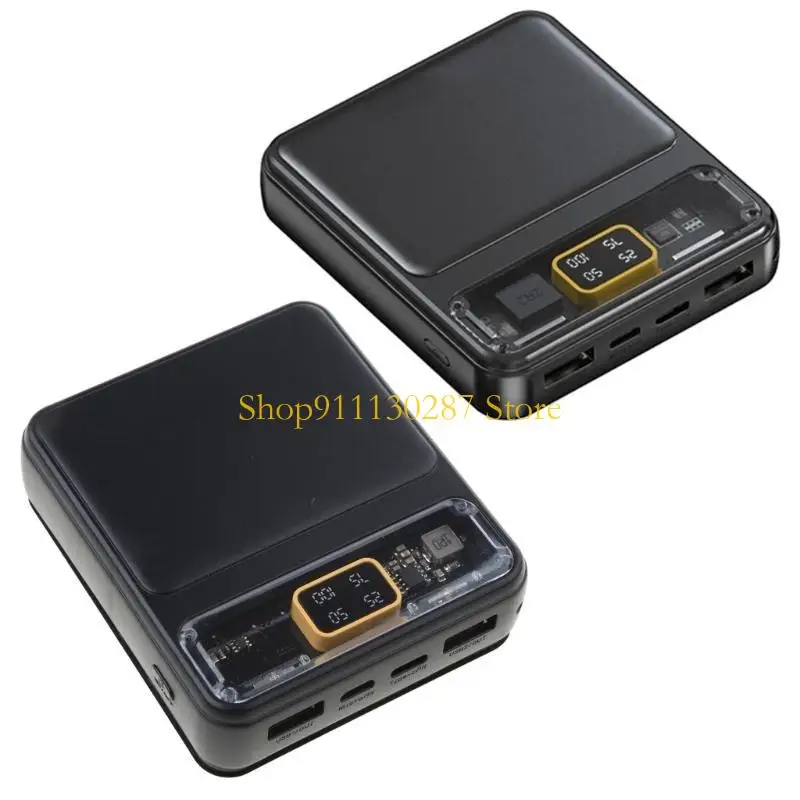 Cajas carcasas plástico J1HC, protectores plástico portátiles carga más rápida para banco energía - imagen 3