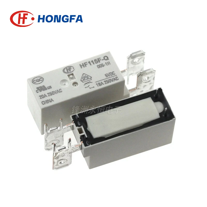 5 uds nuevo HF115F-Q-005-1H HF115F-Q-012-1H HF115F-Q-024-1H HF115F-Q-048-1H HF115F Q 012 024 1H 20A 5V 12V 24V 48V relé de potencia - imagen 2