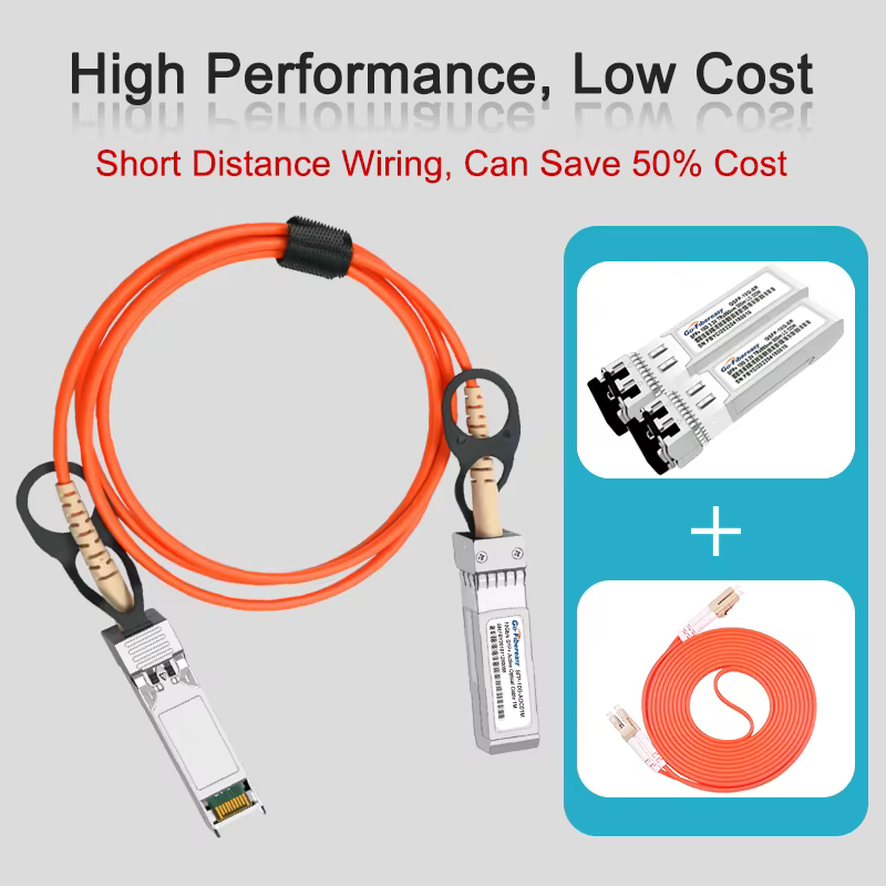 Cable SFP+ 10G AOC Compatible Cisco Huawei MikroTik - imagen 3