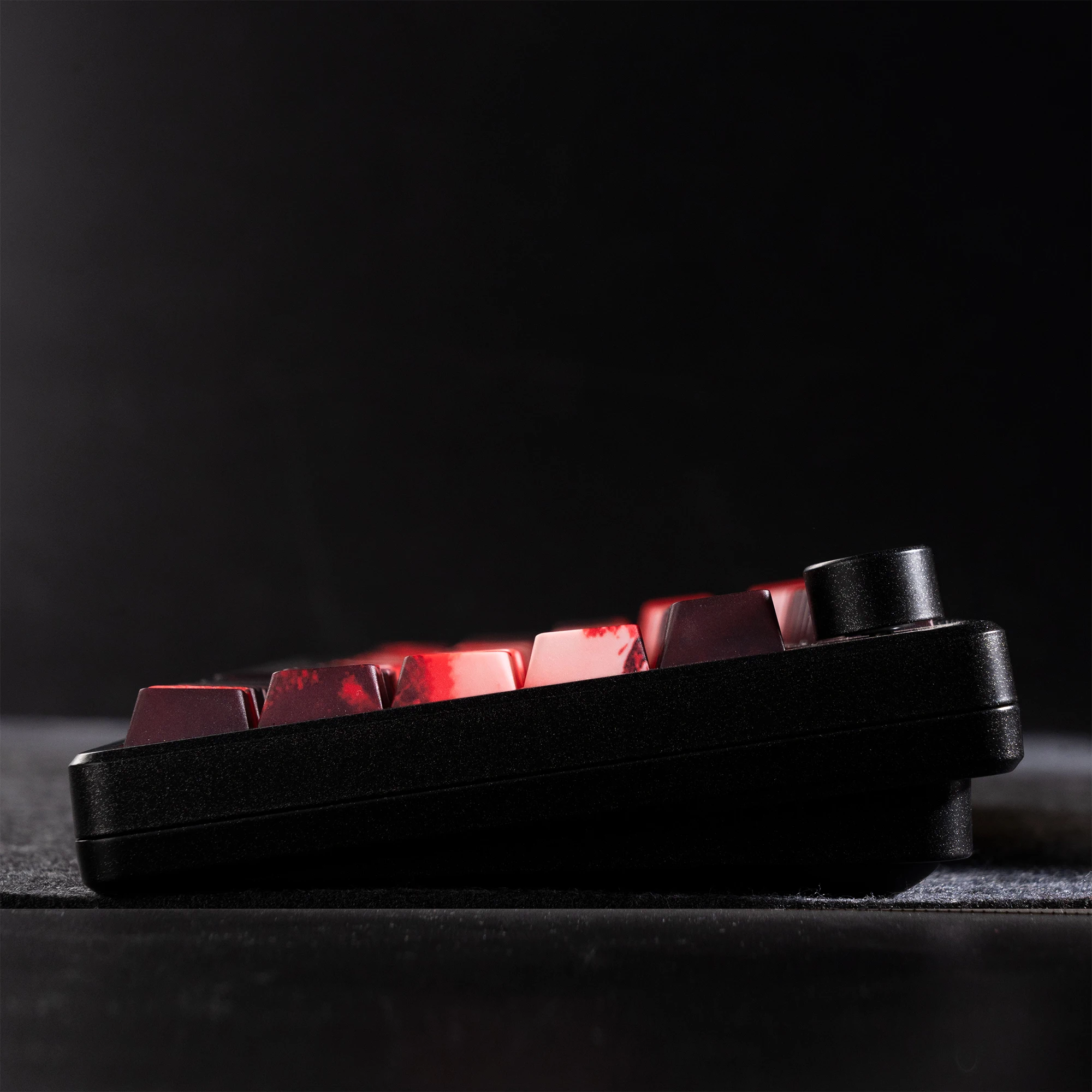 Capuchons de teclas Scarlet Shadow, patrón Original, lado de cereza grabado, translúcido, PBT, sublimación de tinte, teclas para teclados mecánicos - imagen 3