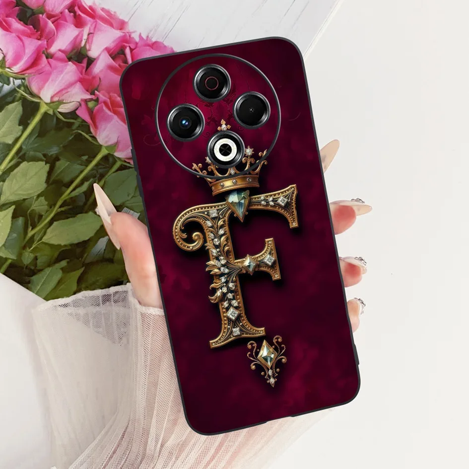 Para Tecno Spark 30 4G Funda KL6 Funda trasera lindas letras iniciales carcasa protectora de silicona suave para Spark 30 Pro KL7 Spark30 Funda - imagen 5