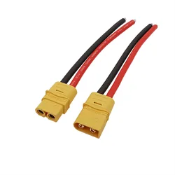 Cable XT60 macho-hembra para batería LiPo RC de silicona
