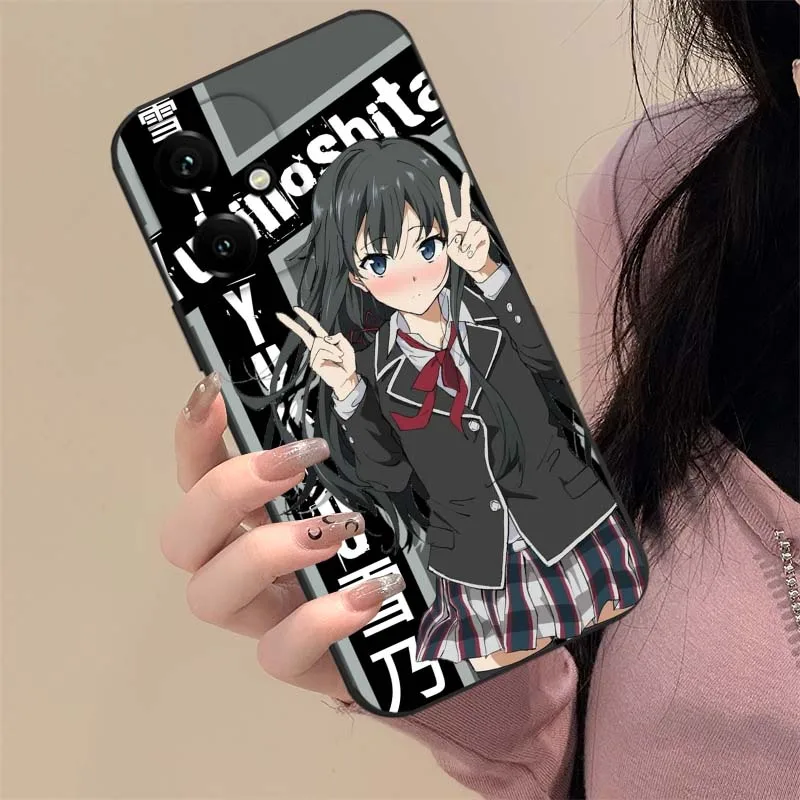 Yukino Yukinoshita para Honor X9C X9B X9A X9 X8C X8B X8A X8 X7C X7B X7A X7 X6B X6A X60i X60 X6 X5B 5G funda de teléfono - imagen 4