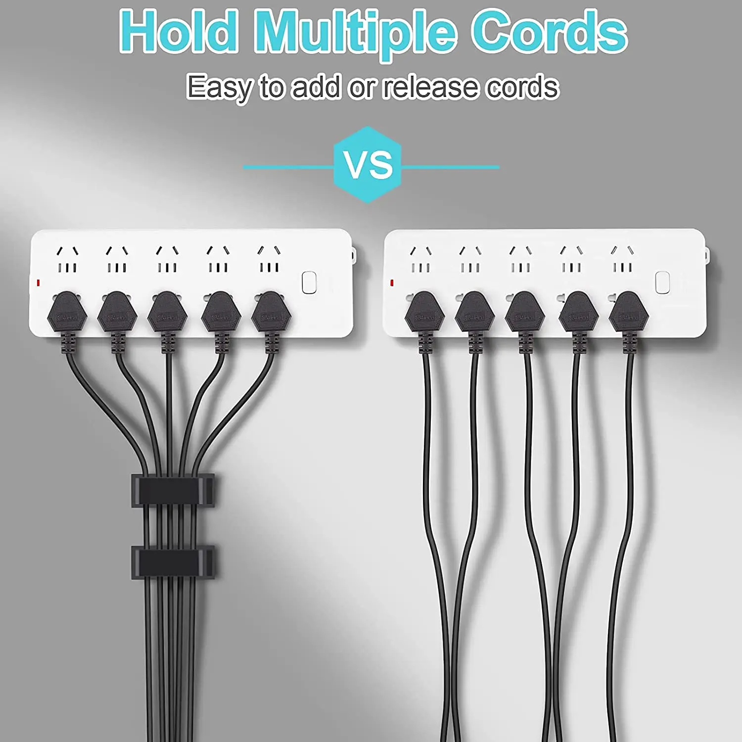 Organizador de cables autoadhesivo, abrazadera de Cable, soporte de Clips, gestión de abrazaderas, Cable de datos USB para coche, administrador enrollador de cables decorativo - imagen 2