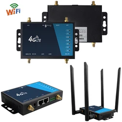 Router 4G LTE Industrial con Ranura SIM y Antena
