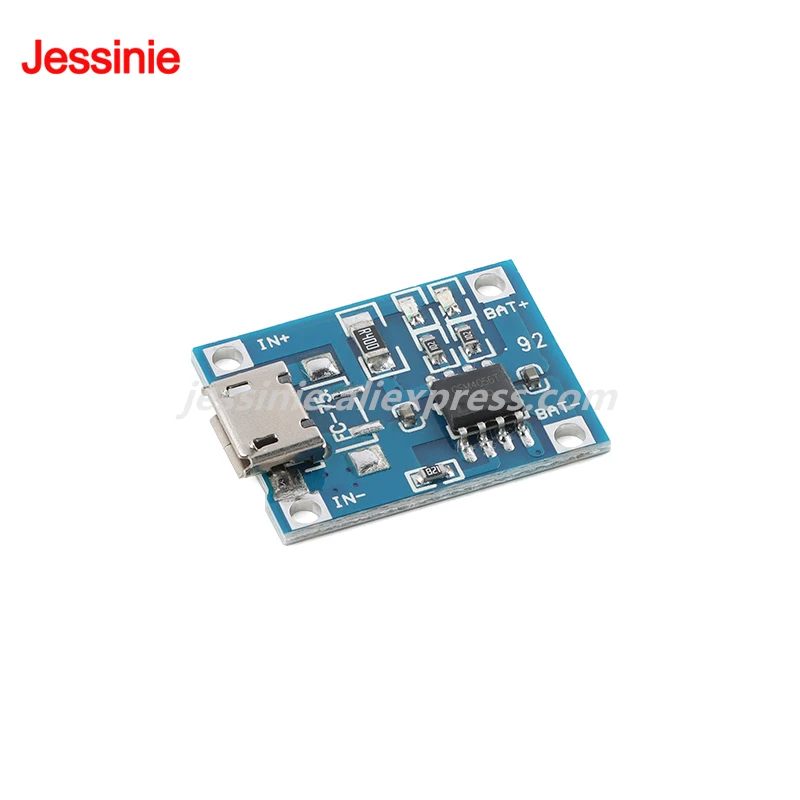 20 piezas/1 unidad TP4056 1A cargador de batería de iones de litio lineal módulo de placa de carga protección Mini interfaz USB Micro tipo C - imagen 3