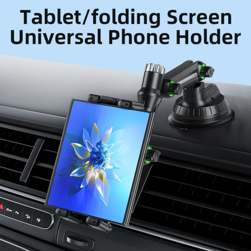 Soporte para tableta y teléfono de coche, soporte con ventosa para salpicadero de brazo largo ajustable para iPhone, Samsung, Xiaomi, iPad, Galaxy Tab, soporte para teléfono móvil - imagen 2