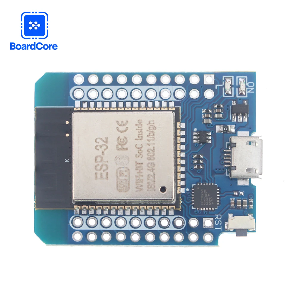 CP2104 ESP32 D1 Mini ESP-32 WiFi + para Bluetooth Placa de desarrollo de Internet de las cosas basada en módulo ESP8266 para Arduino con pines - imagen 2