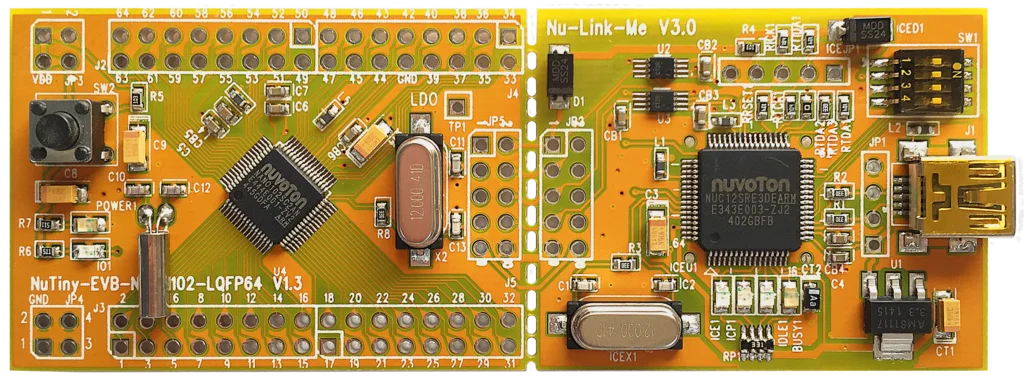 Nuvoton nueva arquitectura tang M SCM NuTiny-SDK-Nano102 placa de desarrollo - imagen 2