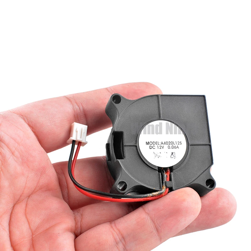 Ventilador de refrigeración para humidificador y purificador, ventilador centrífugo, 4cm, 40mm, 40x40x20mm, DC12V, 0.06A, 2 pines, A4020L12S - imagen 4