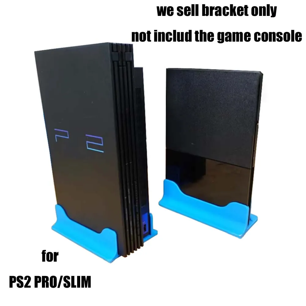 Recién llegado, soporte para consola de juegos para consola PlayStation2 slim/pro, soporte impreso en 3D solo negro. - imagen 5