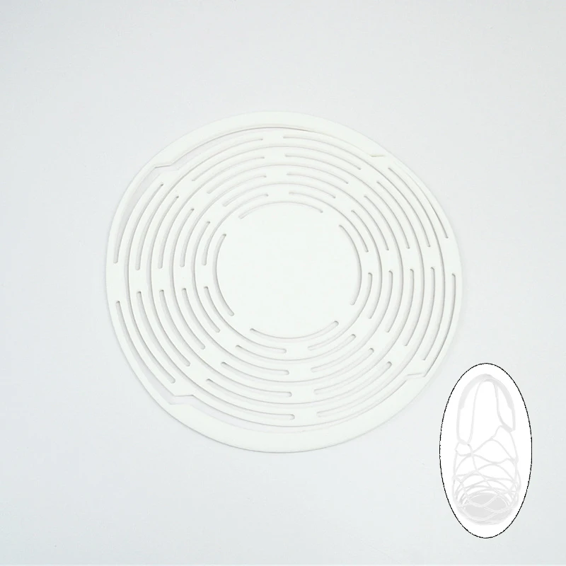 Bolsa de almacenamiento de botellas de vino de silicona lavable, bolsas de mano reutilizables para botellas de agua, tapete para tazas, cesta de malla para botellas de vino, organizador de Picnic - imagen 3