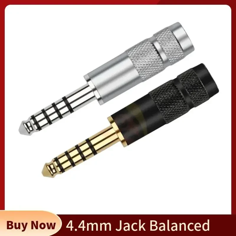 Interfaz equilibrada, conector Jack de 4,4mm, enchufe macho de 5 polos, conector de Audio chapado en oro rodio, Terminal de altavoz para auriculares DIY NW-WM1Z/A - imagen 2