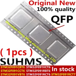 Microcontrolador STM32F091 en encapsulado QFP