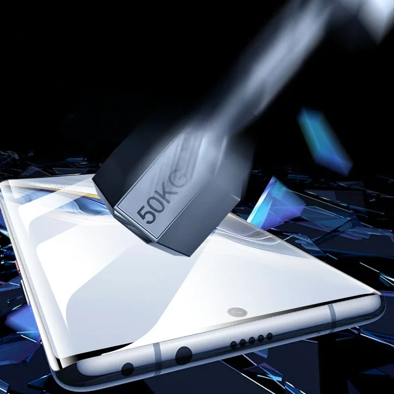 Vidrio templado UV para Honor Magic6 Pro HD, protectores de pantalla antiazules mate para Magic 6 Magic6Pro, película protectora de pegamento completo - imagen 5