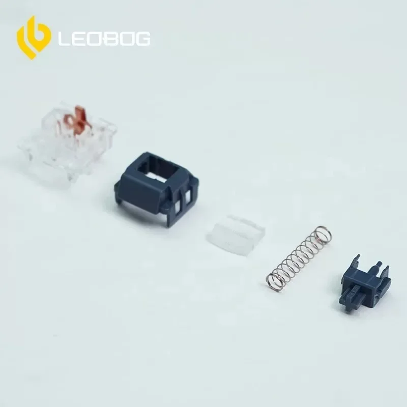 LEOBOG-Teclado mecánico con interruptor interestelar, 5 pines, 55g, interruptores táctiles LEOBOG Hi75 Hi8, teclado personalizado, interruptor para juegos POM - imagen 3