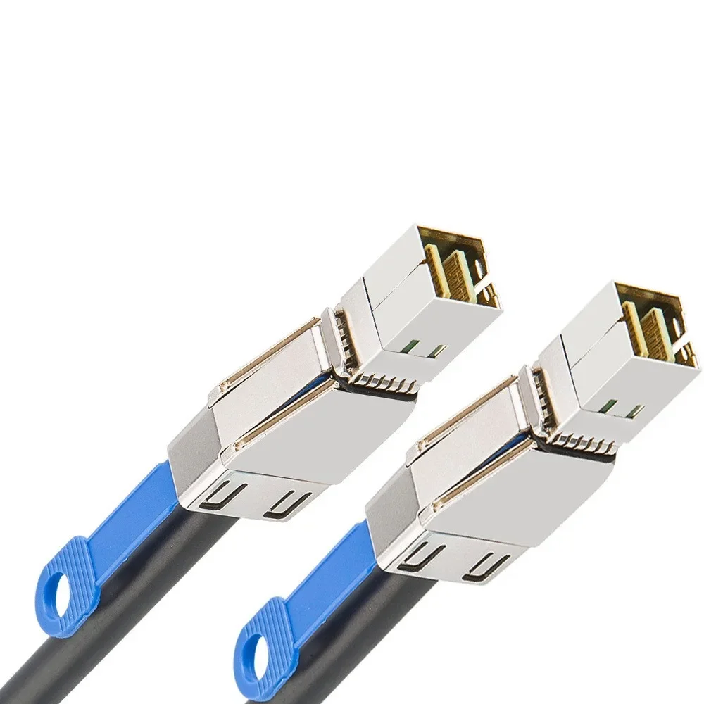 Cable externo HD Mini SAS 3,0 SFF 8644 a Mini SAS SFF 8644 HD de 36 pines Cable de disco duro externo de servidor de 12Gbps - imagen 3