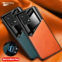 Zroteve Funda Realme 9 Pro Plus magnética de cuero PU para coche