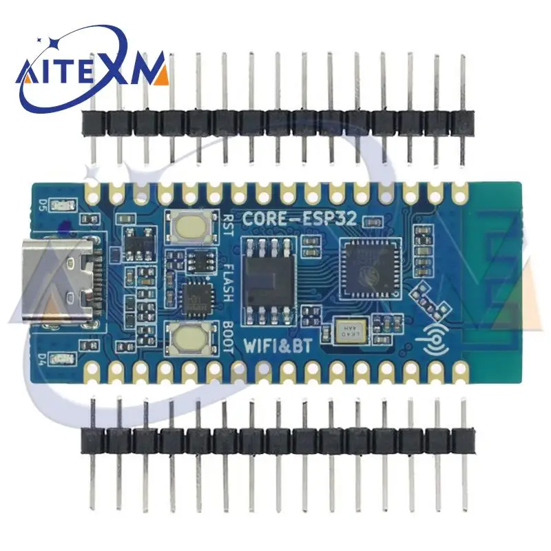 Placa de desarrollo ESP32 ESP32 C3, placa de núcleo LCD integrada, antena 2,4G, 32 pines, IDF, WiFi + Bluetooth CH343P para Arduino Microprython - imagen 4