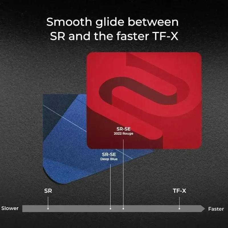 1 alfombrilla de ratón para juegos de ordenador, alfombrilla de escritorio gris Esports suave de gran tamaño, con bordes bloqueados y alfombrilla de juego de goma fina gruesa. - imagen 3