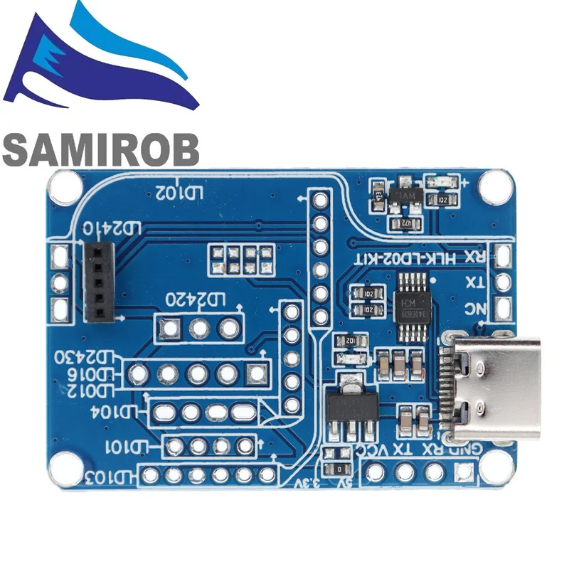 Hi-Link-Mini Sensor de estado de presencia humana, módulo de Radar electrónico de consumo, alta sensibilidad, HLK-LD2410, 5V, 24GHz, nuevo - imagen 5
