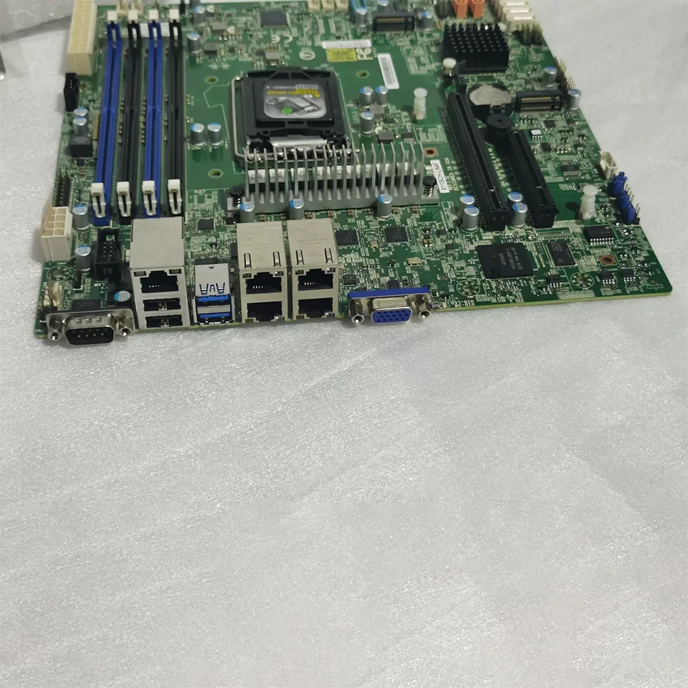 Servidor único E-2100 E-2200 C246 SATA3 (6 Gbps) LGA-1151 Placa base X11SCH-LN4F - imagen 5