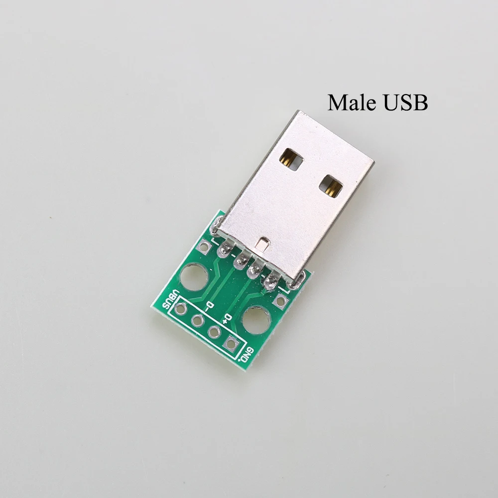 Cable de carga de datos con conector macho tipo C, placa de prueba con cabezal de Pin de 90 grados, Micro Mini USB 3,0 2,0, 1 unidad - imagen 2