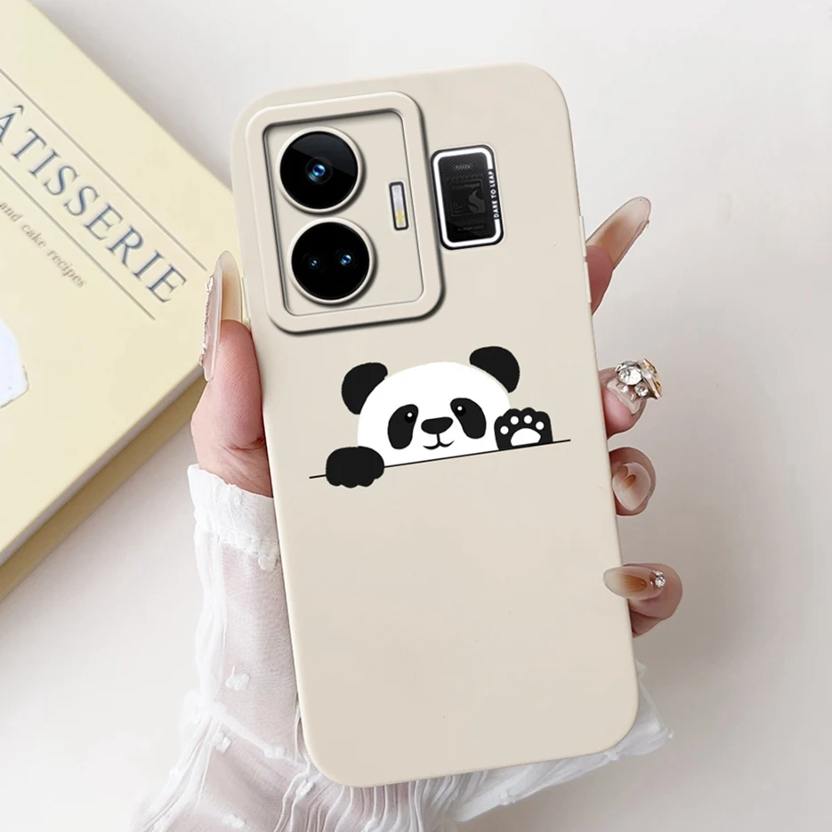 Para Realme GT Neo 5 funda RMX3706 nueva moda cubierta pintada de caramelo funda de teléfono suave de TPU para Realme GT Neo5 240W Fundas 6,74 ''funda - imagen 3