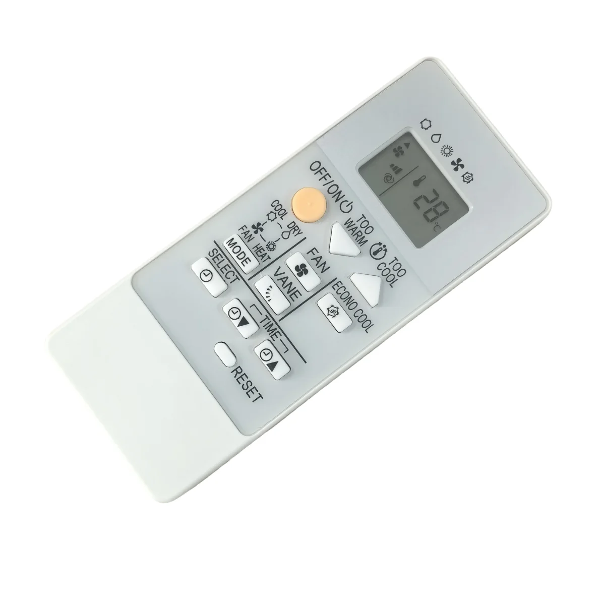 Control remoto para aire acondicionado Mitsubishi MSZ-HR25VF MSZ-HR35VF MSZHR50VF MSZ-HR50VF MSZ-HR42VF AC - imagen 3