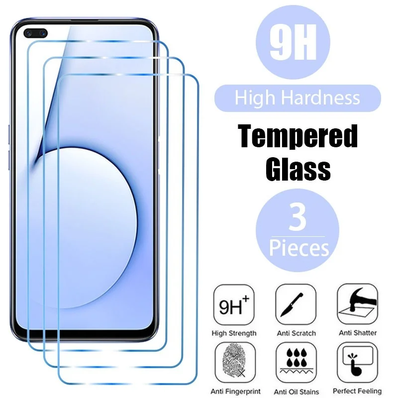 Protector de pantalla para teléfono móvil, cristal Protector de 3 piezas para Realme GT Neo 2 2T GT 2 Pro 8i, 8 7 5G Pro Q3 Q3S Q3T C21Y C25Y C25S - imagen 2