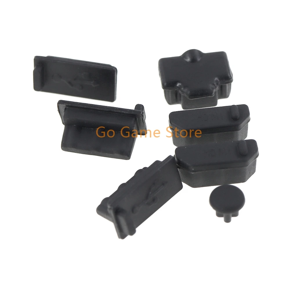 1 Juego para consola de juegos XBOXONE Slim, Kits de paquete de silicona a prueba de polvo, funda protectora antipolvo, tapón Jack para Xbox One S X - imagen 4