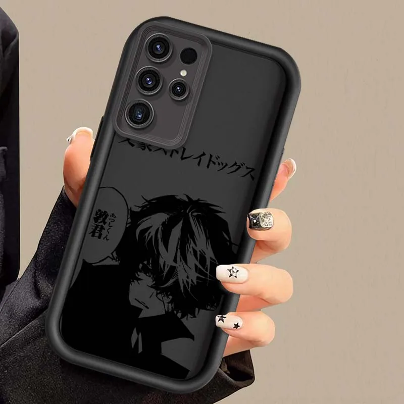 Anime Bungo Stray Dogs para Samsung Galaxy S25 S24 S23 S22 S21 S20 Ultra Plus FE 5G Eye Ladder funda de teléfono - imagen 4