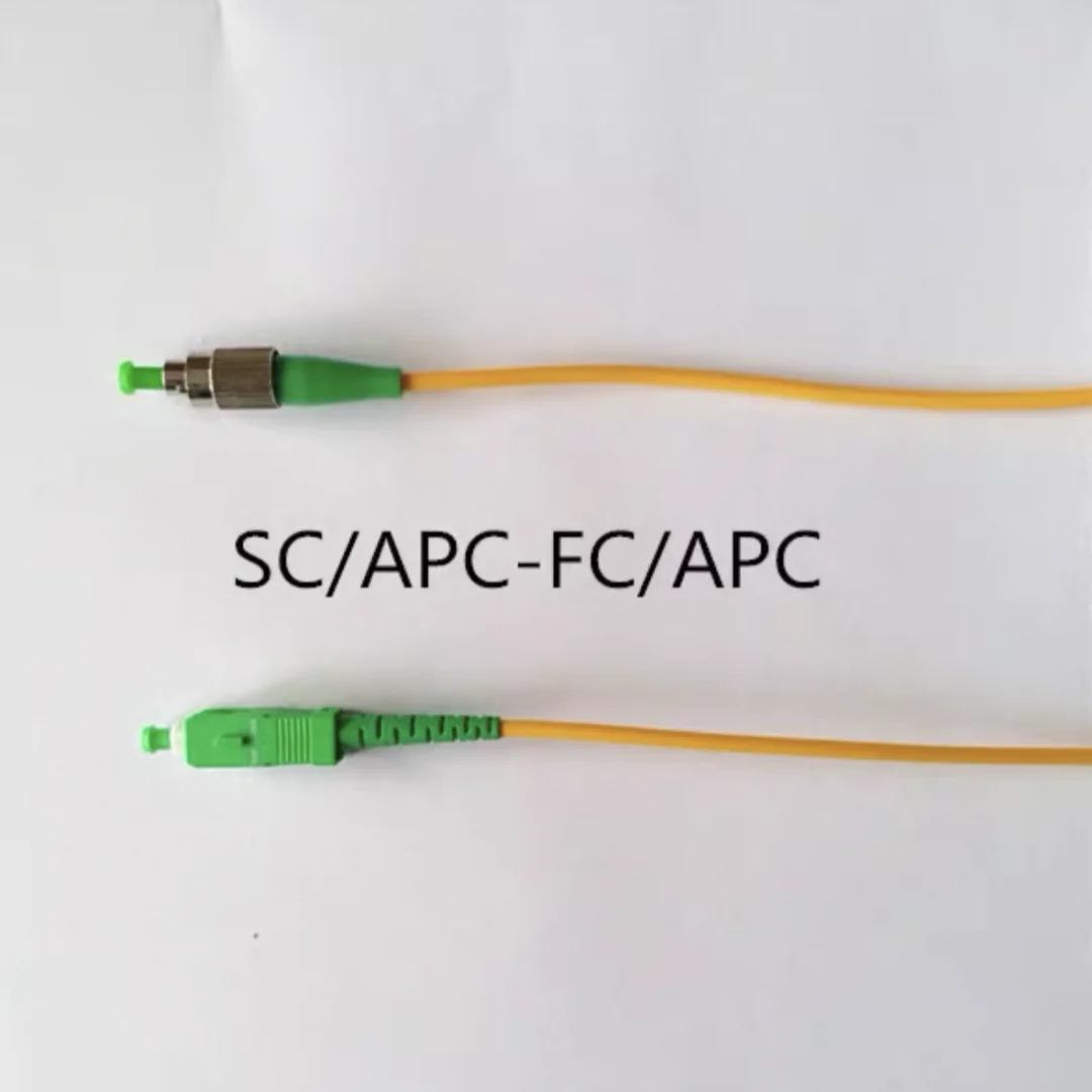 Cable de conexión óptico monomodo SC/APC-FC/APC 1m 5m 10m 50m 100m simplex SM 30m 20m puente de fibra SCAPC G652D envío gratis ELINK - imagen 3