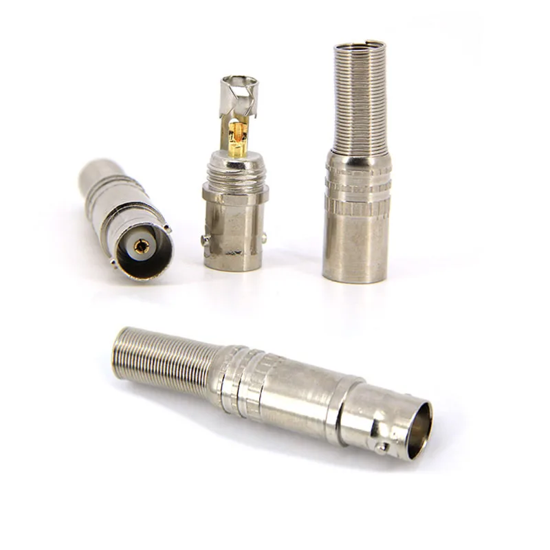 Conector adaptador cctv hembra BNC de soldadura 75-5 inyector BNC para sistema cctv q9 accesorios de cámara CCTV - imagen 2
