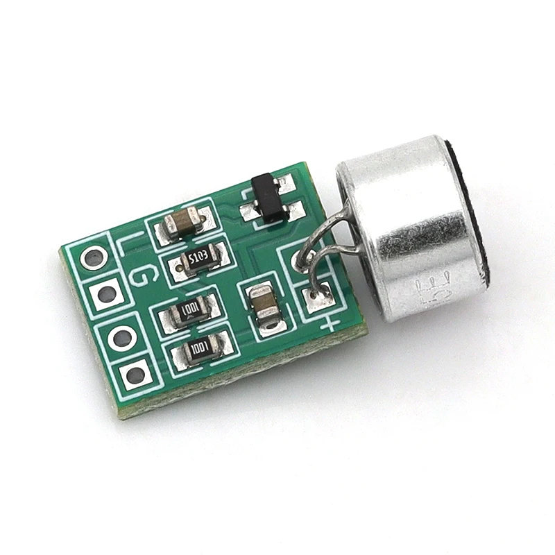 1/5/10 Uds Mini micrófono módulo amplificador de Audio placa de circuito de altavoz DC 2,5-9V 14x12mm accesorios de micrófono - imagen 4