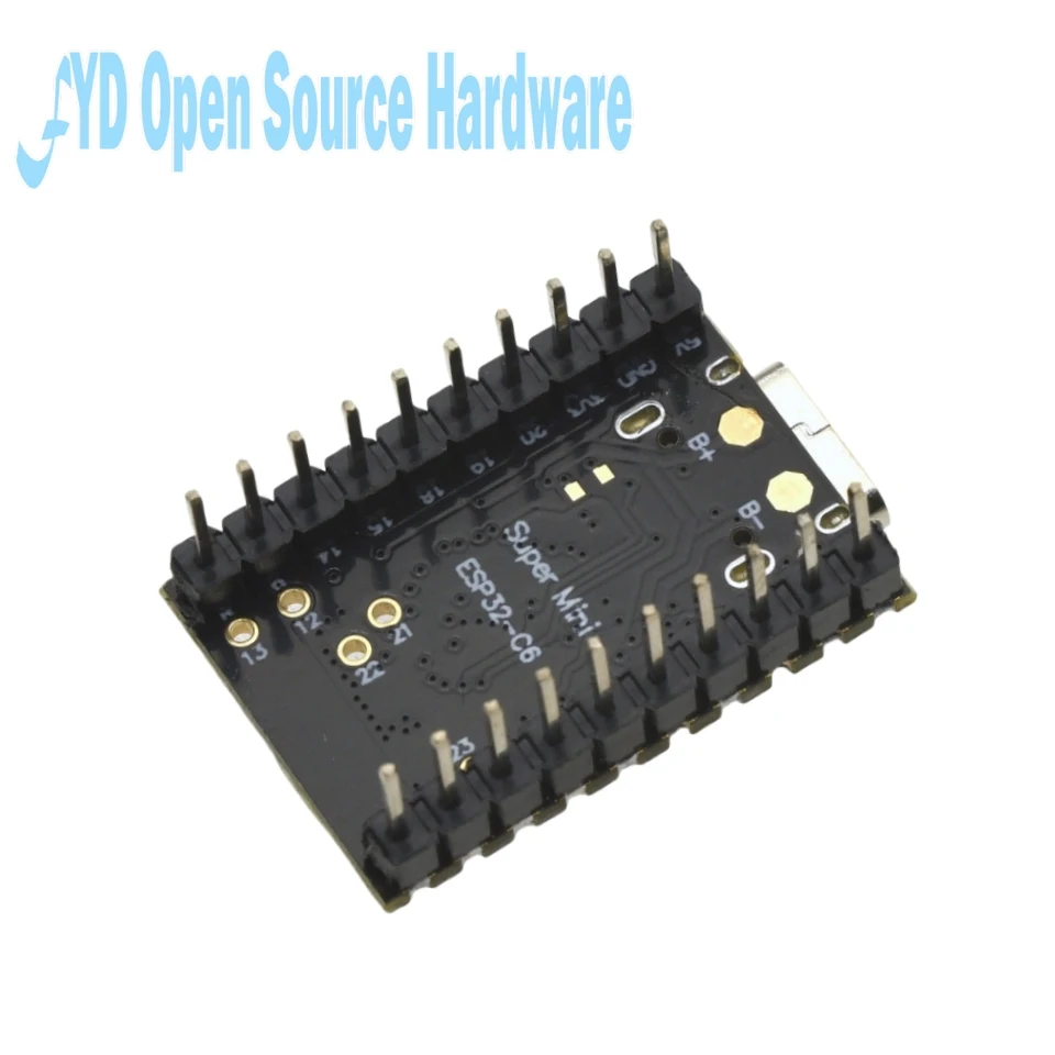 1-10 Uds ESP32-C6 SuperMini Placa de desarrollo controlador de placa central se utiliza para MCU y aprendizaje de programación - imagen 3