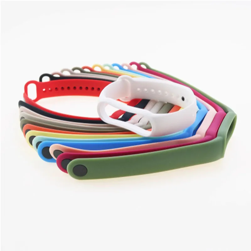 Adecuado para Xiaomi Band 5 correa de silicona Nfc banda inteligente deporte suave piel amigable resistente al desgaste impermeable transpirable - imagen 2