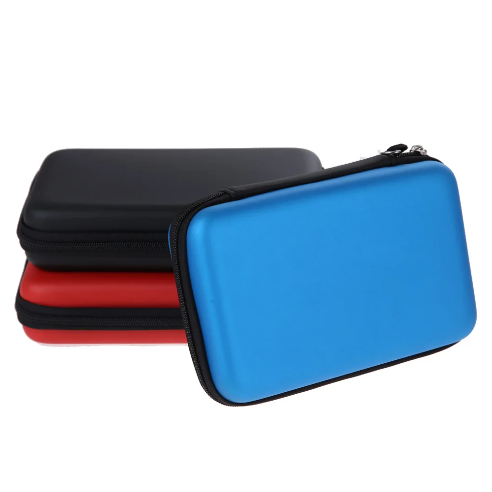Bolsas de almacenamiento de cubierta dura para Nintendo 3DS XL 2DS, accesorios de consola, funda protectora, funda portátil con cremallera