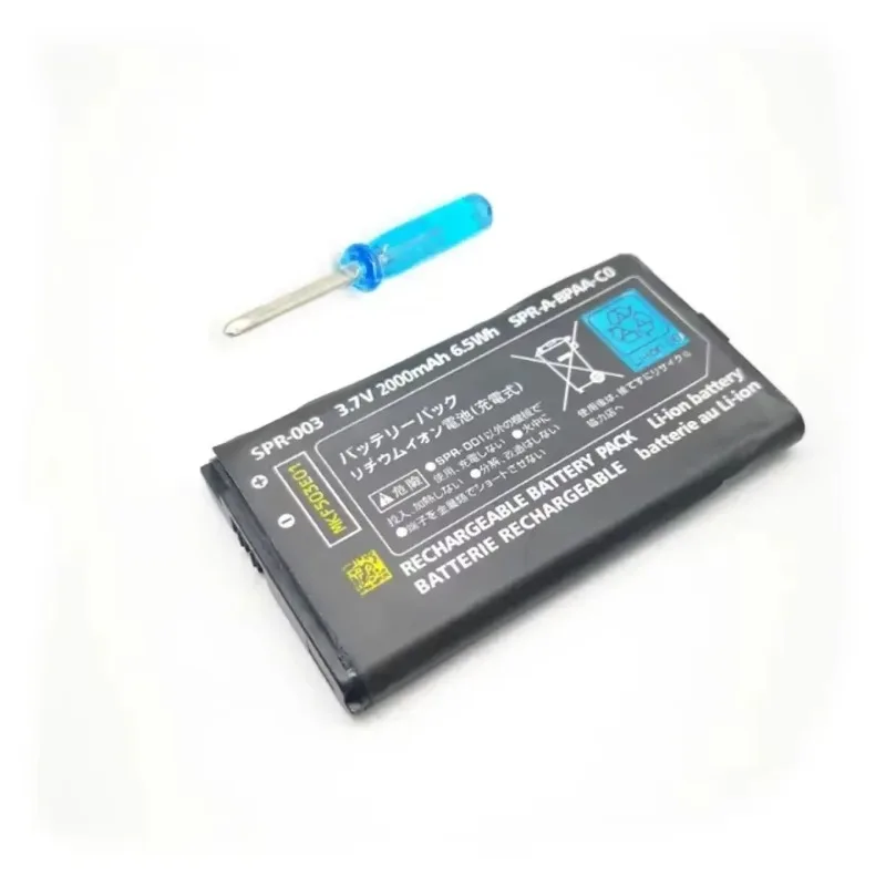 SPR-003 3,7 V 2000mAh batería recargable de iones de litio para Nintendo 3DS LL/XL para nuevo paquete de batería de repuesto 3DSLL con herramienta