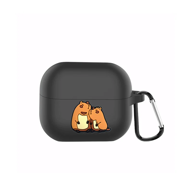 Nuevo DIY Animal Capybara funda para auriculares para Redmi Buds5 Pro silicona Blutooth auriculares caja de carga cubierta protectora - imagen 2