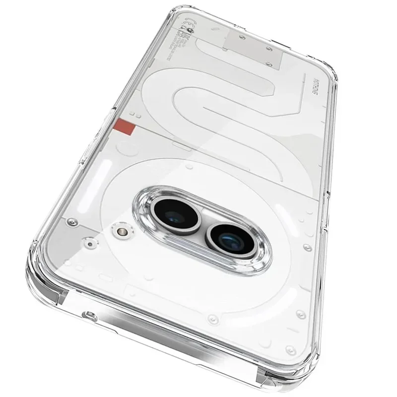 Funda para teléfono Nothing 2A Plus 2 1 Phone2, cristal transparente, antigolpes, delgada, suave