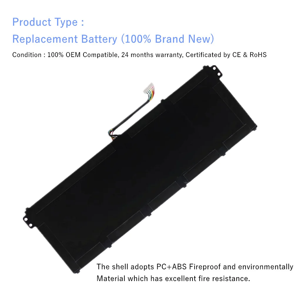 AC14B8K batería del ordenador portátil para Acer Aspire E3-111 E3-112 E3-112M E5-771 E5-771G ES1-311 ES1-511 ES1-512 para Gateway NE512 - imagen 3