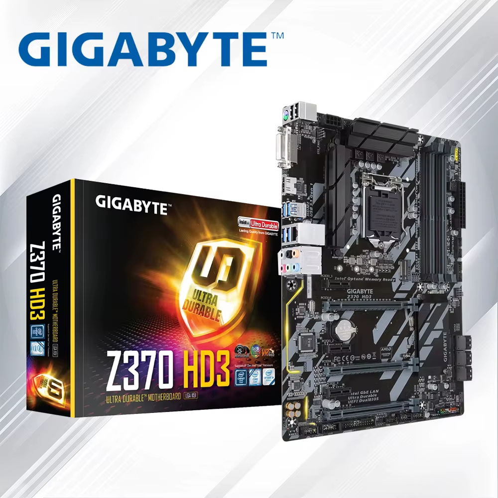 Gigabyte GA-Z370 HD3 Placa Base Z370 LGA1151 DDR4 Intel 8ª Generación