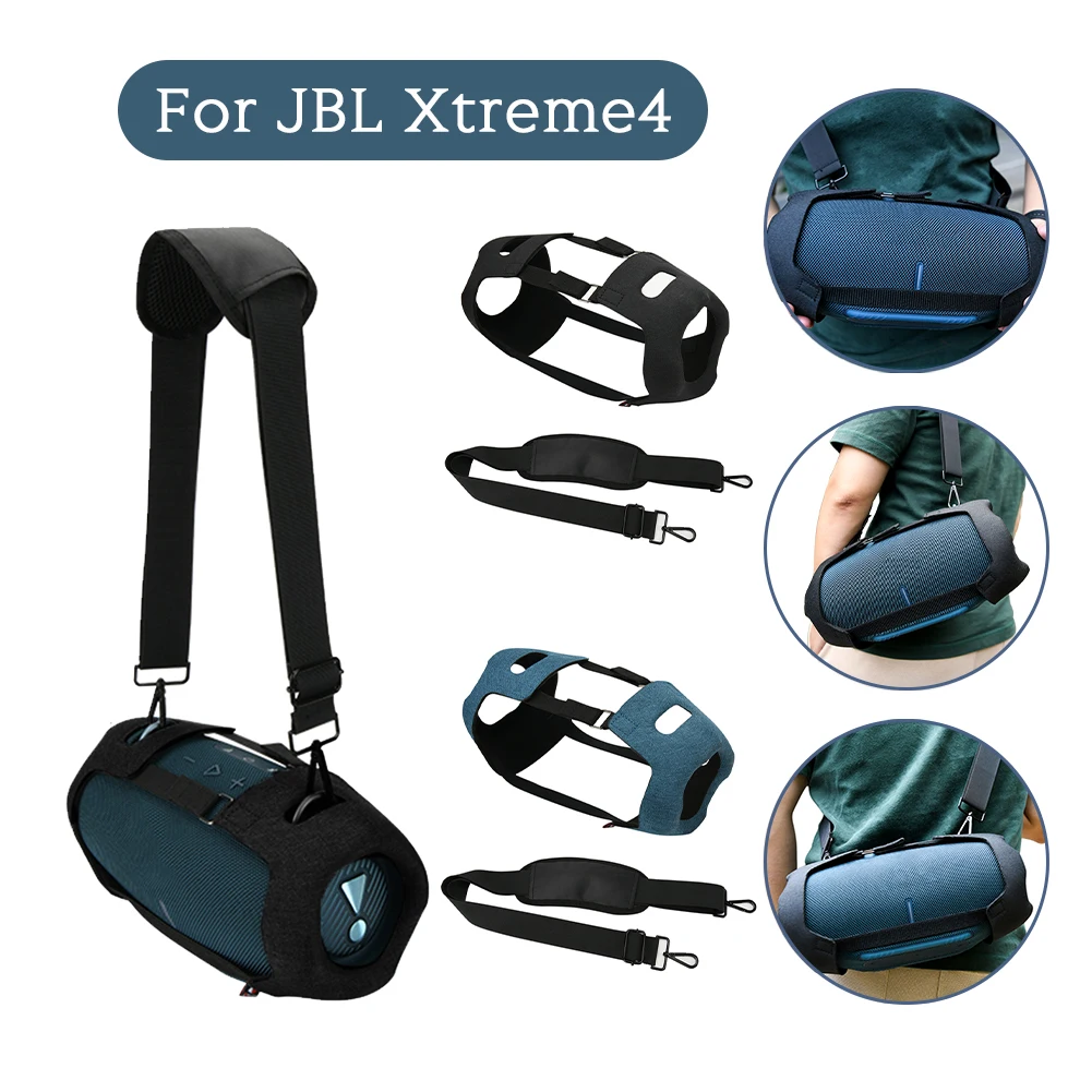 Funda de transporte de viaje para altavoz portátil JBL Xtreme4 con correa de hombro ajustable, funda protectora de piel