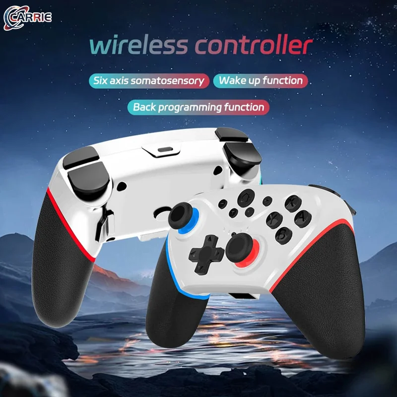 Controlador de interruptor inalámbrico Compatible con control remoto Switch/Lite/OLED compatible con múltiples placas con Turbo, función de activación