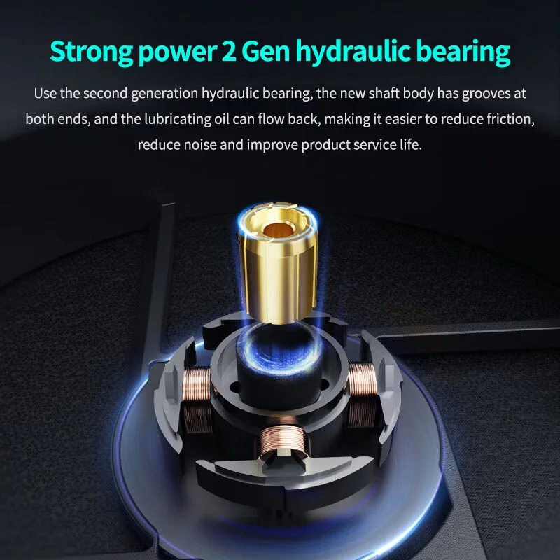 ID Cooling AS 140 Alto volumen de aire 14 cm 5 hojas Diseño silencioso Ventilador con cubierta de PC Interfaz serie PWM para CPU Radiador de refrigeración por agua - imagen 2