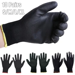 Guantes de Trabajo Antideslizantes de Nailon y PU
